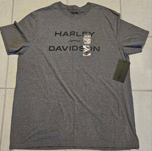 Harley-Davidson Gray Tee Gulf Coast Shirt